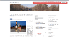 Desktop Screenshot of dunaworkshop.hu